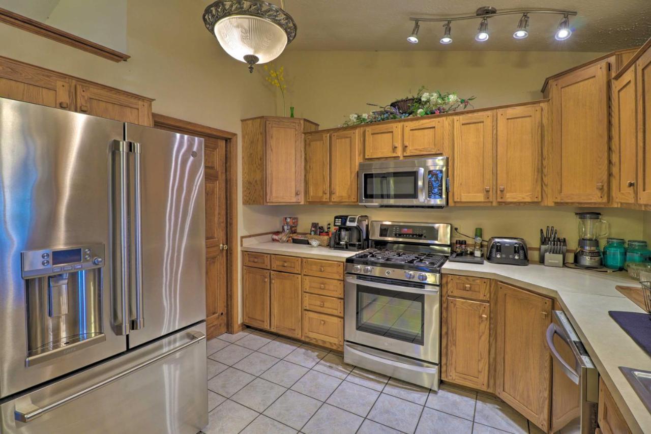 Secluded Marble Falls Family Home With Mtn Views! Exterior foto